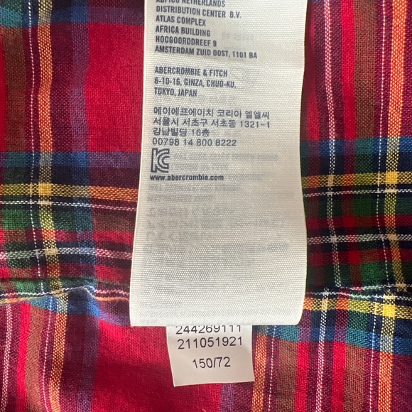 Abercrombie Classic Navy Blue Velvet Blazer/Jacket size M - Picture 10 of 10